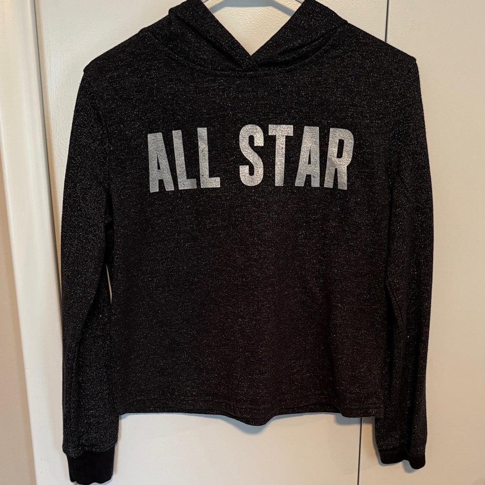 Converse Black All Star Hooded Sweatshirt